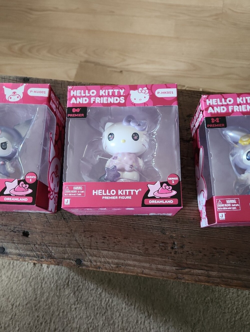 Sanrio Hello Kitty and Friends Vinyl Figures - New Set Of 3Series1